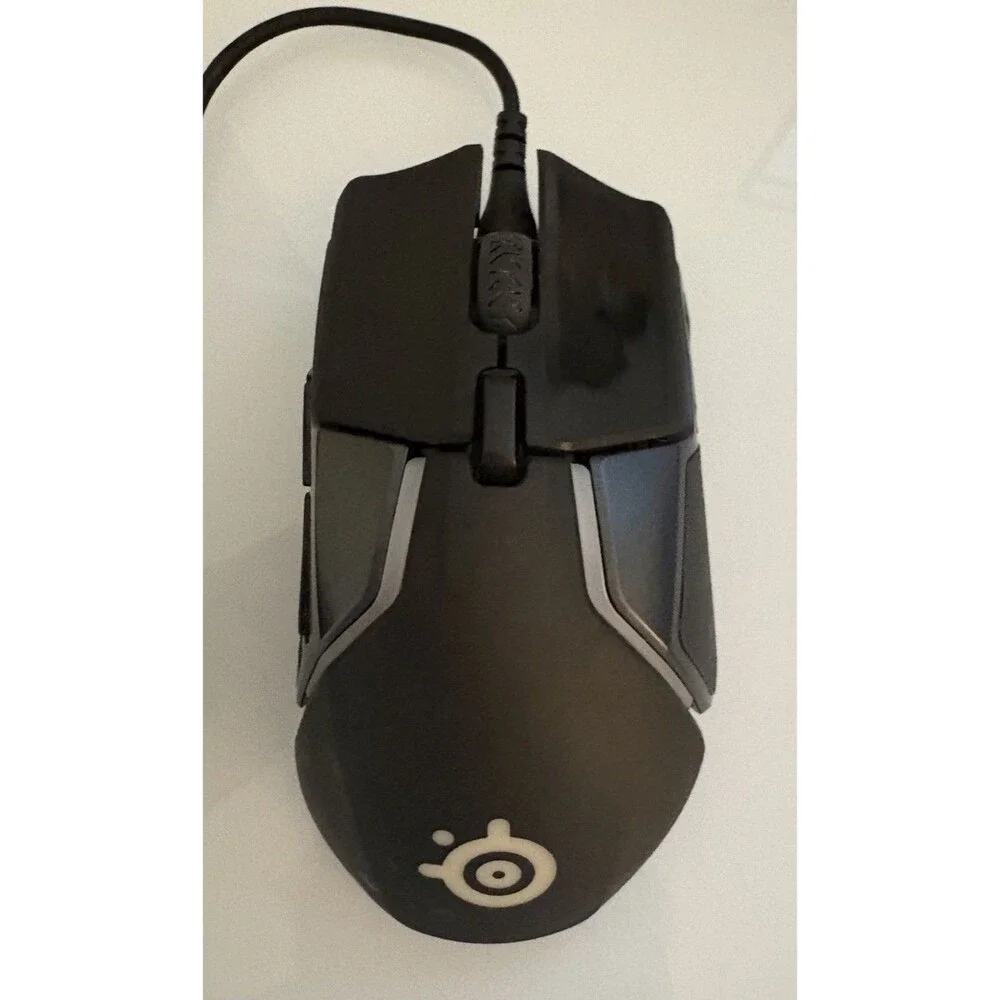 SteelSeries Rival 600 Black Wired Dual Optical RGB Lighting Gaming Mouse